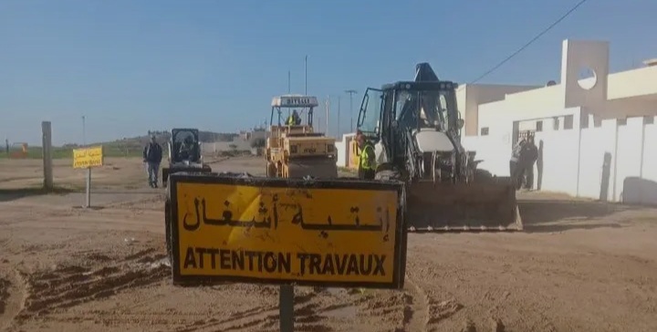 برج العامري.. انطلاق تنفيذ مشروع لتحسين البنية التحتية بحي الحفصية 